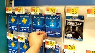 Me Buying a PSN Gift Card to Buy My First Skin in Fortnite