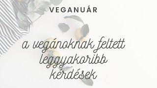 VEGANUÁR: a leggyakrabban felrakott kérdések amit már minden vegán hallott