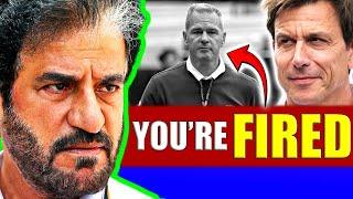 HUGE DRAMA as F1 Race Director FIRED?! ️