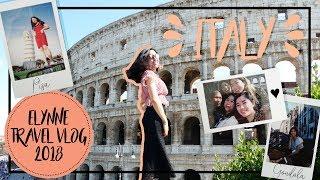 Italy Venice, Florence, Pisa & Rome  | July 2018 VLOG | Elynne Ung