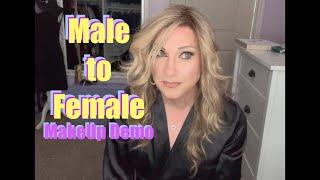 Male to Female Make-Up Demo