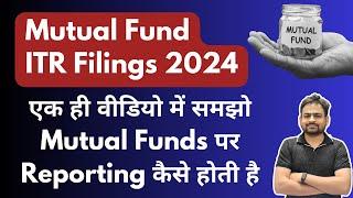 LTCG on Mutual Fund in ITR | Mutual Fund ITR Filing | Sale of Mutual Fund in ITR