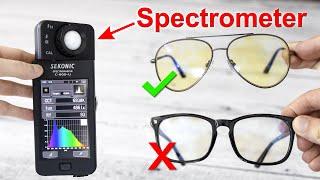 Are Computer Glasses a Scam? - Light Spectrum Analysis