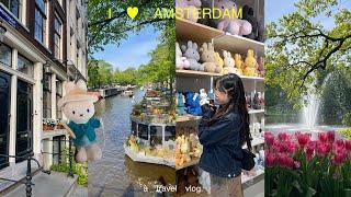 three days in AMSTERDAM  vintage shopping, tulip gardens and miffy