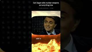 Carl Sagan talks nuclear war on Larry King Live
