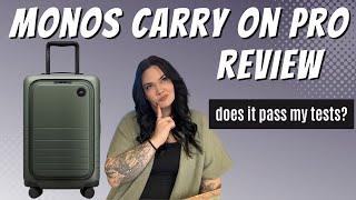 Monos Carry on Pro Review | Best pro carry on bag?