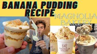 How to Make MAGNOLIA BAKERY BANANA PUDDING| Easy Recipe