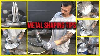 Metal Shaping basics | Sheet metal shaping with Only hand tools | Understanding how to shape metal