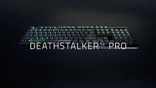 Razer Deathstalker V2 Pro | Low-Profile Ergonomics, High-Performance Wireless