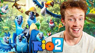 I Watched RIO 2 For The First Time (Movie Reaction)