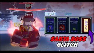 Omgg! New Santa Event Boss ONE SHOT GLITCH In Jujutsu Infinite Winter Update | Roblox