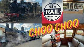 Heritage Steam Engine Train ride and Museum tour | Thirlmere  NSW Australia 