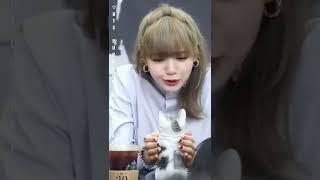 lisa:this is the cutest thing I've ever seen. me:u r the cutest thing I've ever seen Lisa aw#shorts