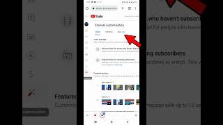 How to add instagram link to youtube channel
