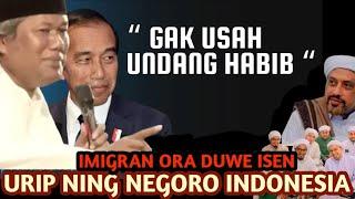 Gus Muwafiq Presiden Jokowi Beri Tanggapan HABIB PALSU KASTA MLEKA GAK PUNYA MALU