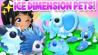 6 NEW ICE DIMENSION PETS & NEW LURES!!! in Adopt Me! (roblox)