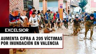 Se elevan a 205 los muertos por las lluvias torrenciales en Valencia | Resumen Internacional