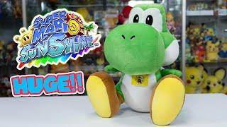 I bought one of the biggest and rarest Yoshi plush! Super Mario Sunshine Yoshi Plush from Sanei