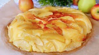 Яблочный Пирог на Сковороде