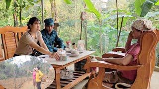 Ms. Huan decided to buy land to build a house and live independently.