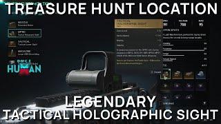 Once Human - Legendary Tactical Holographic Sight Location - Accessory - Blackheart Region -Treasure