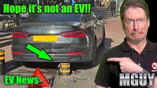 DON'T drive your EV over automatic bollards! | MGUY EV News 26 May 2025