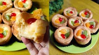 KUE SOES BUAH ekonomis || Rasanya premium kulit empuk vla creamy