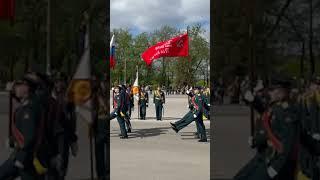 Парад на Советской площади Вязьмы. 9 мая 2024 г.  #вязьма