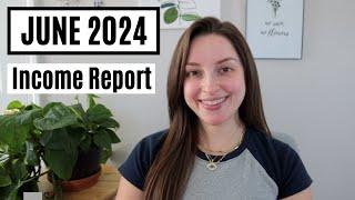 June 2024 Income Report | YouTube, Etsy, Credit Cards, Upside, and Business Expenses