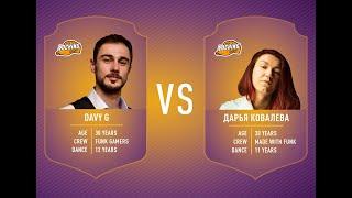 Moscow Locking League | 9th Tour | Davy G VS Daria Kovaleva