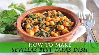 Spanish Spinach and Chickpeas - Espinacas con Garbanzos Recipe