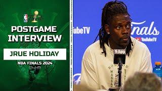 Jrue Holiday: We're Up 3-1 Going Back to Boston | Celtics vs Mavs Finals Game 4