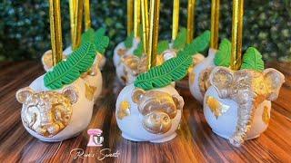 How to make Safari Themed Cake Pops (super easy) | Rose Mary Vlogs