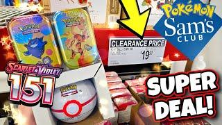 CHECK YOUR STORES | Sam's Club CLEARANCE SALE on Pokémon 151 MINI-TINS!