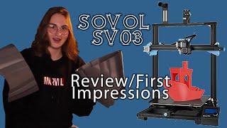 A BEAST of a 3D Printer! | SOVOL SV03 Review