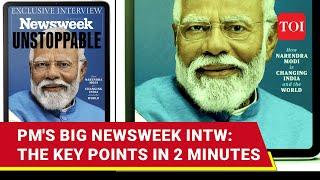 Modi On Newsweek Cover: On Minorities, Kashmir, His Legacy I Watch Highlights