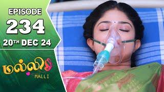 Malli Serial | Episode 234 | 20th Dec 2024 | Nikitha | Vijay | Saregama TV Shows Tamil