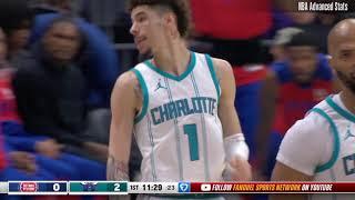 LaMelo Ball | Charlotte Hornets vs. Detroit Pistons | Full Box Score