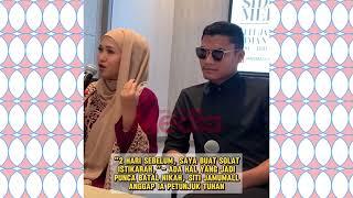 Siti Jamumall batal pernikahan dengan lelaki lain sebelum berkahwin dengan Aiman Tak Kisah