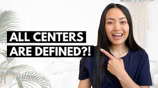 HUMAN DESIGN DEFINED CENTERS: WHAT DOES IT MEAN IF ALL CENTERS ARE DEFINED?!