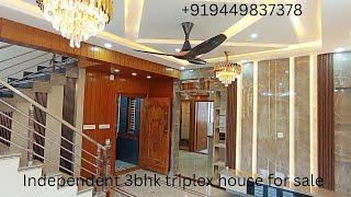 3bhk independent triplex house for sale at south bangalore/JP Nagar/Anjanapura BDA Layout