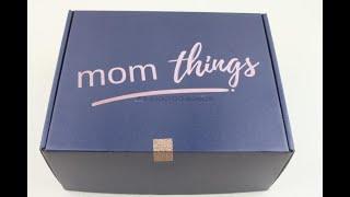 Mom Things June 2019 Subscription Box Review/Unboxing + Coupon
