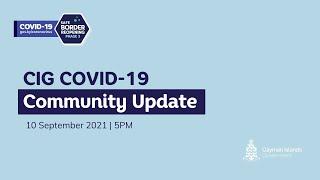 Cayman Islands Government COVID-19 Update Press Briefing - 10 September 2021