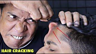 Hair Cracking Compilation by Asim Barber | Intense Head Massage & Neck Cracking | Scalp Massage ASMR