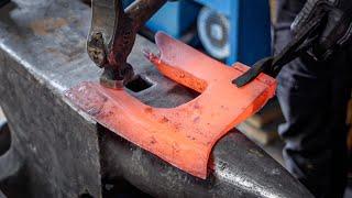 Forging a Traditional Swedish Hewing Axe: Recreating the 1700's Craft