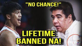 ANG FINAL DECISION! LIFETIME BANNED NA SI JOHN AMORES! GOODBYE NA SA PBA! NO CHANCE NG MAKABALIK?