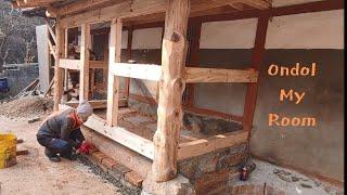 House25-Do you know "Ondol"? Korean heating system, hanok,kwoodworking, wood.