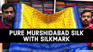 100% PURE MURSHIDABAD SILK | WITH SILKMARK | ADI INDIAN SILK HOUSE | Whatsapp to order |