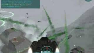 Tribes 2 - Thundersword vs 12 Jerichos w/ Mortars