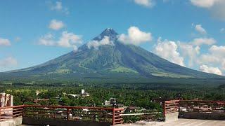Climbing Mt. Mayon volcano